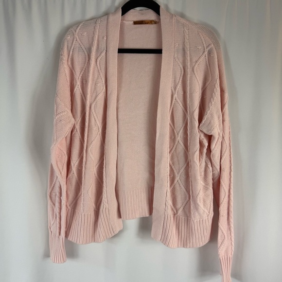Belldini Sweaters - Belldini Light Open Front
Knit Sweater Cardigan Size:XL
